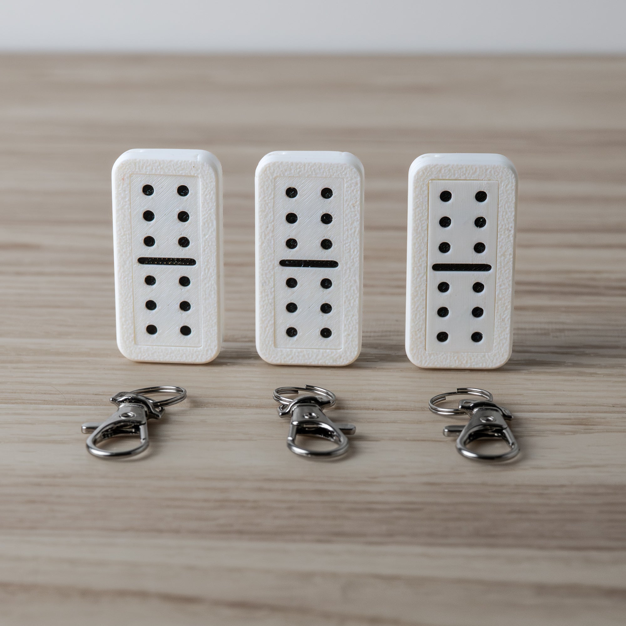 Domino Clicker Keychain