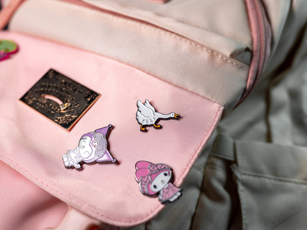 Untitled Goose | Silly Goose Enamel Pin