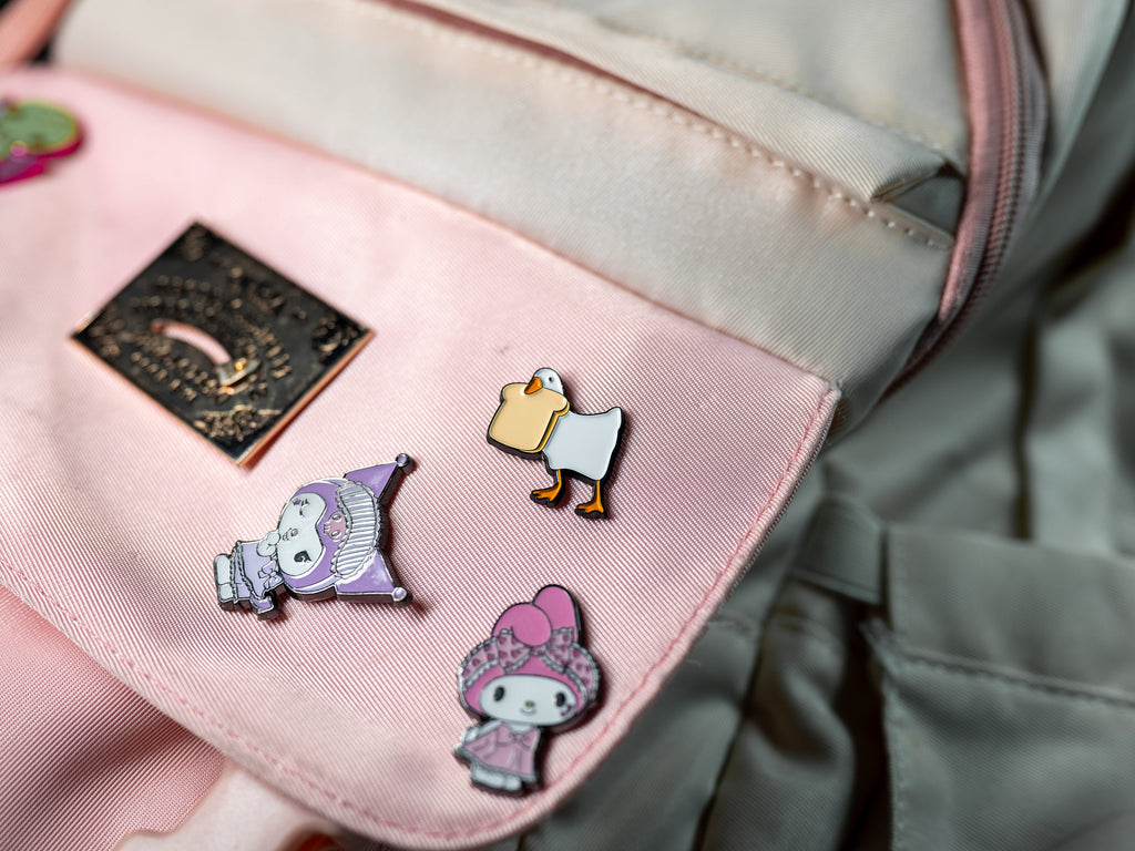 Untitled Goose | Silly Goose Enamel Pin