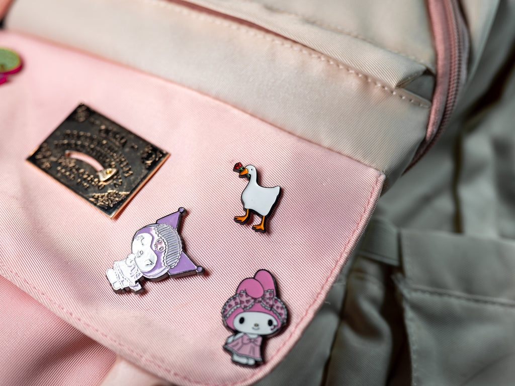 Untitled Goose | Silly Goose Enamel Pin