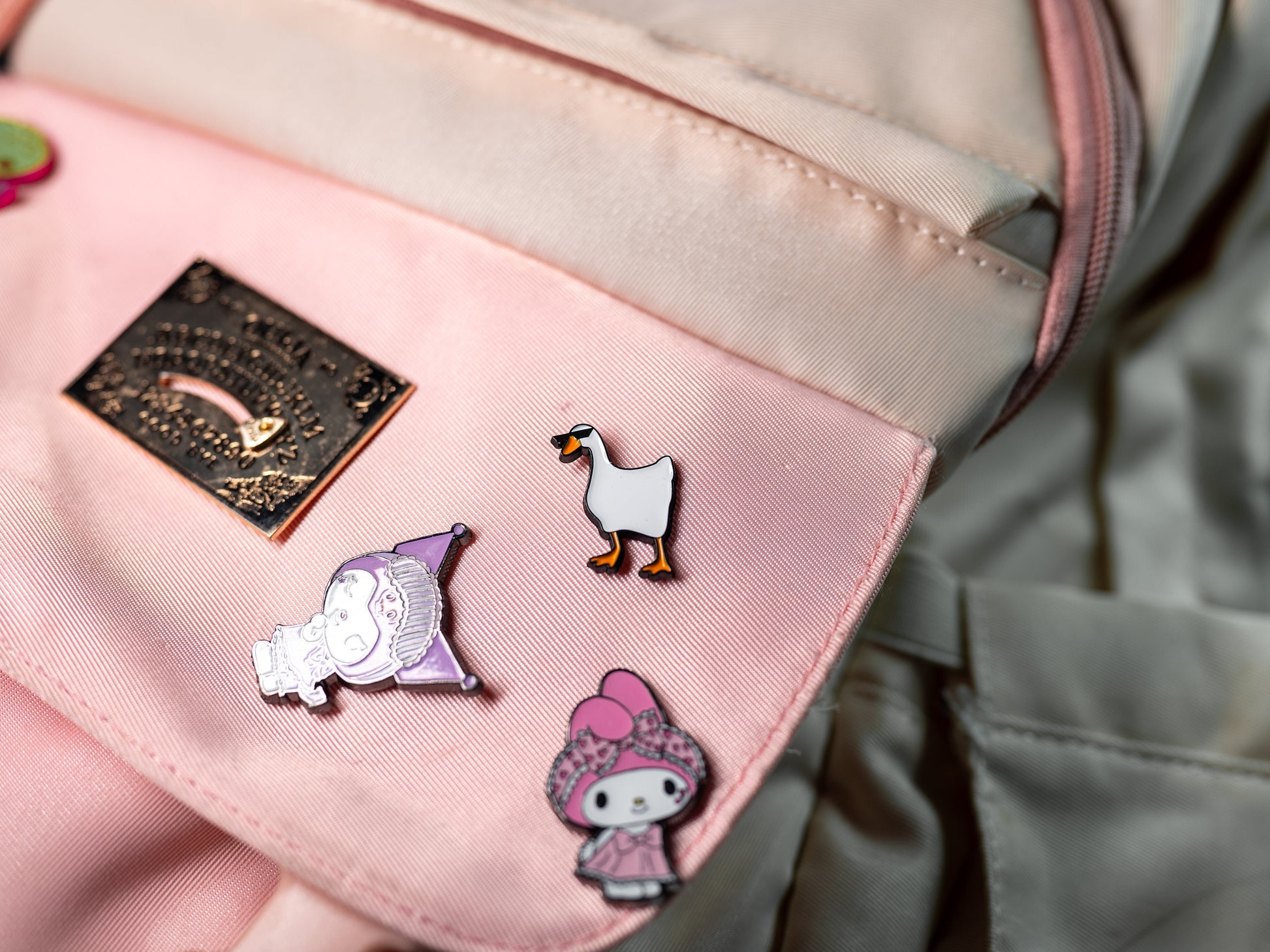 Untitled Goose | Silly Goose Enamel Pin