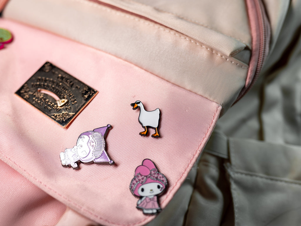 Untitled Goose | Silly Goose Enamel Pin