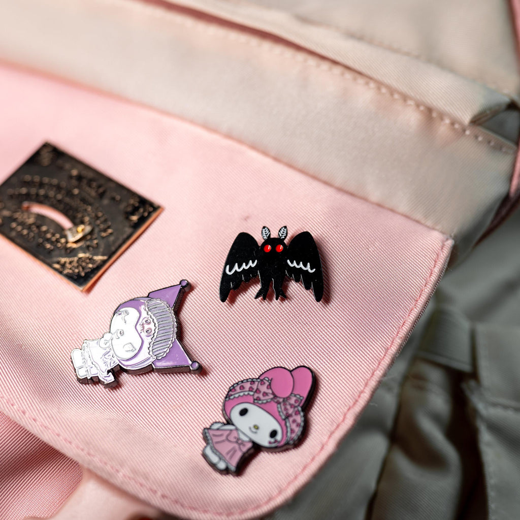 Mothman Enamel Pin | Cryptid Creature